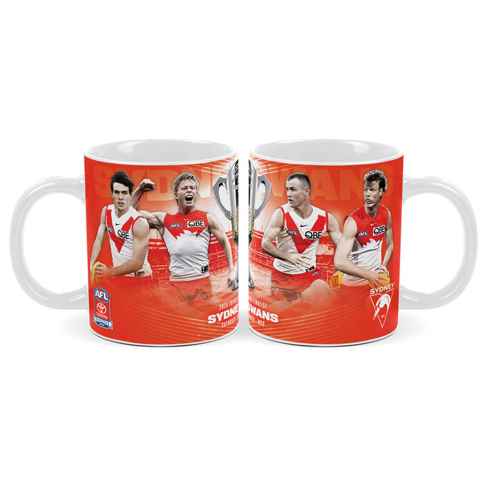 2024 Grand Finalist Player Mug - Sydney Swans - Image 2