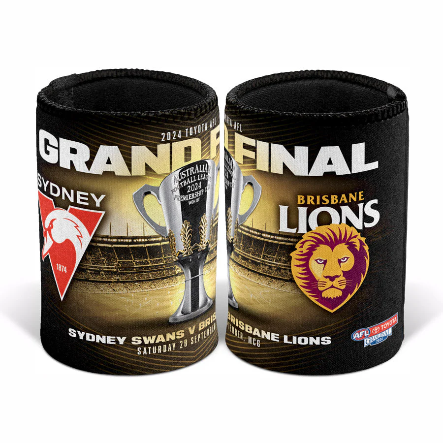 2024 Premiership Grand Finalist Can Cooler - Sydney V Brisbane