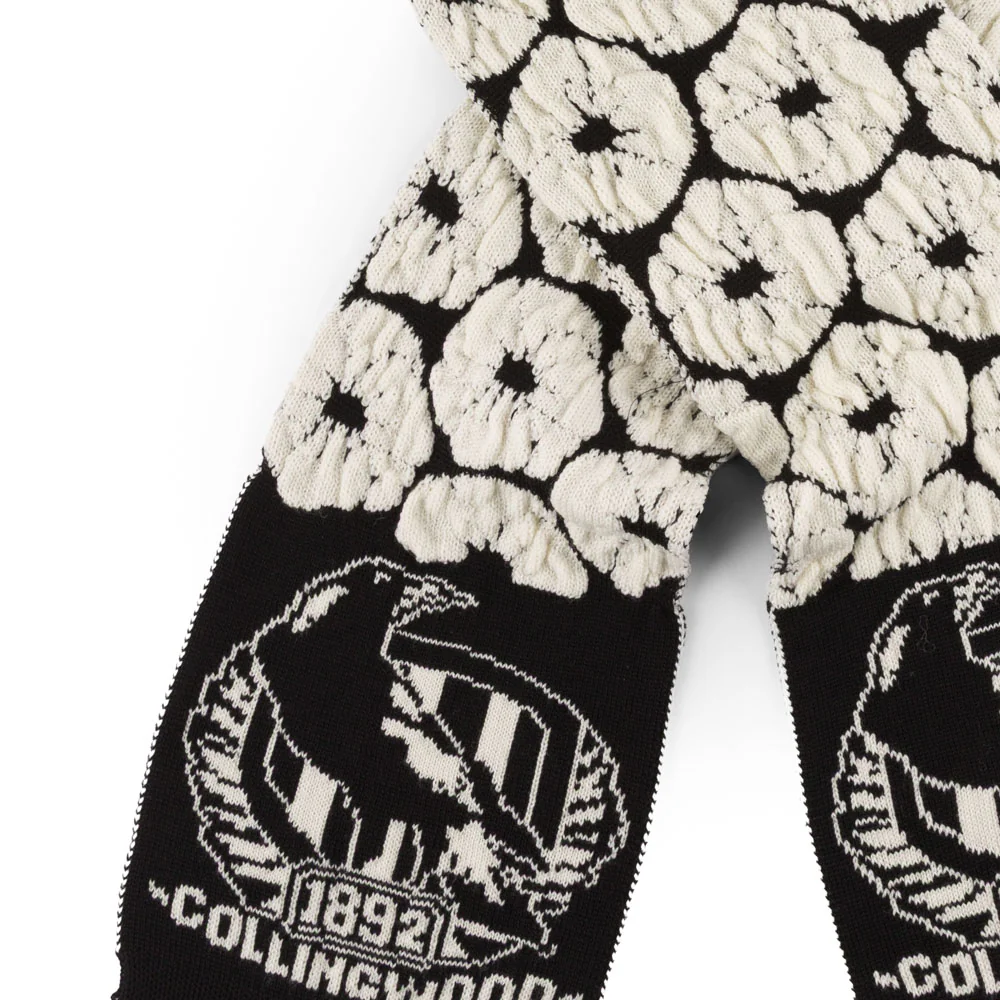 2026 Anzac Collingwood Wool Scarf - Image 2