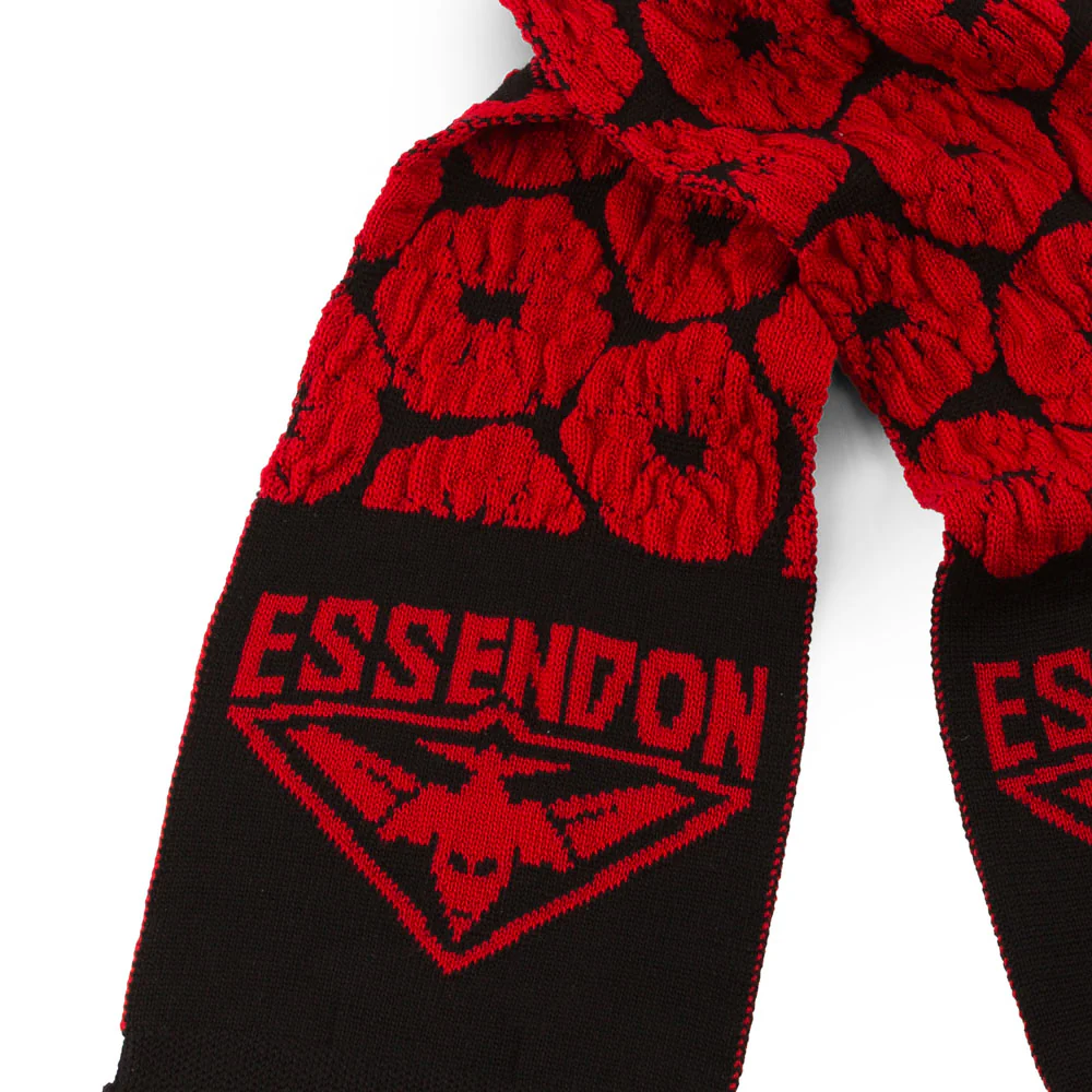 2026 Anzac Essendon Wool Scarf - Image 2