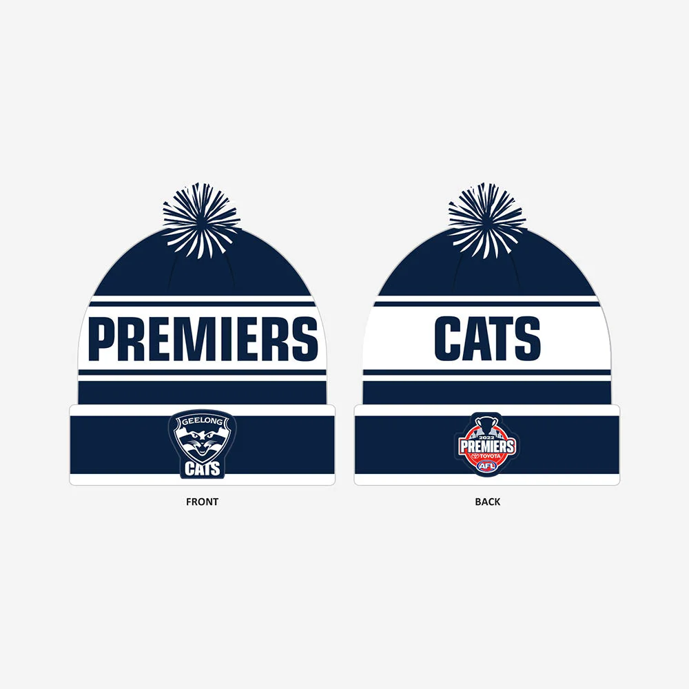 Geelong Cats 2022 Premiers Beanie - Image 2