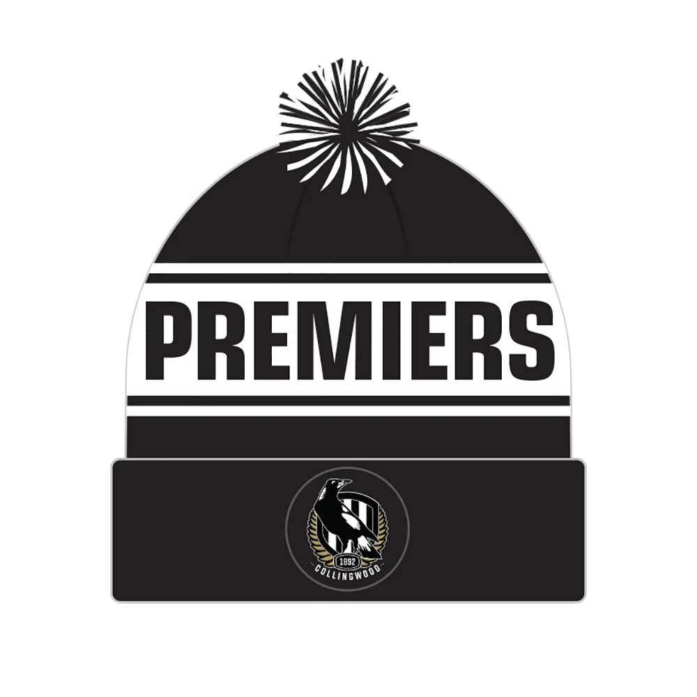 Collingwood 2023 Premiers Adult Beanie - Image 3