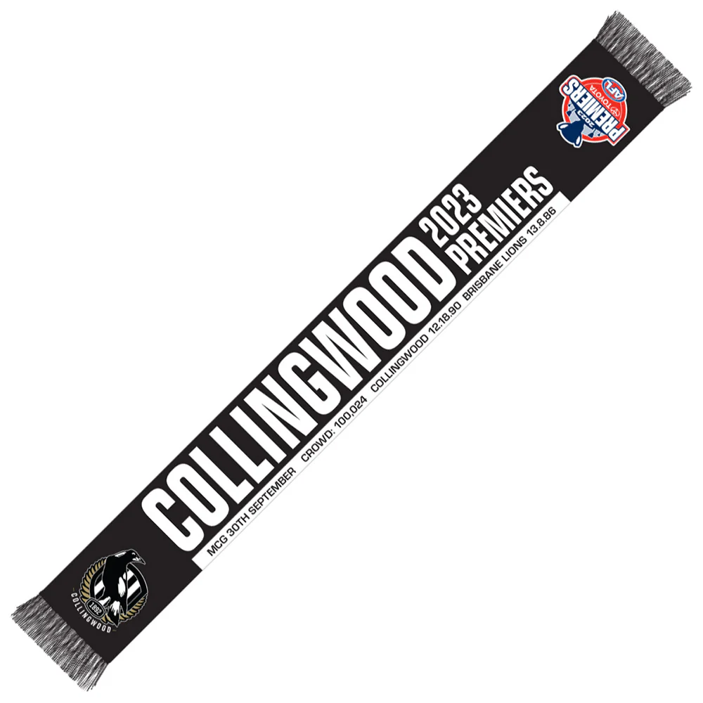 Collingwood 2023 Premiers Scarf - Image 2