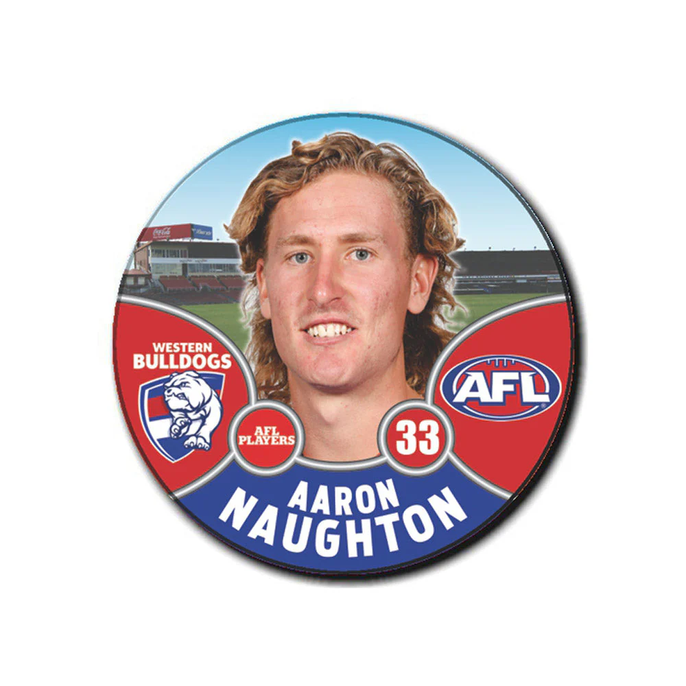 Aaron Naughton Badge - Image 2
