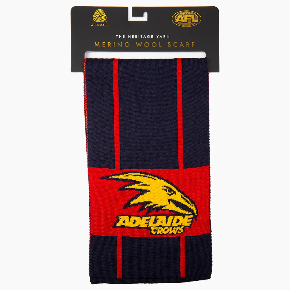 Adelaide Crows 2024 Merino Wool Scarf