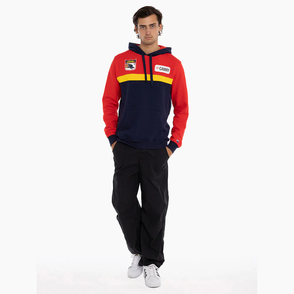 Adelaide Crows Adult Throwback Hoodie - Image 3