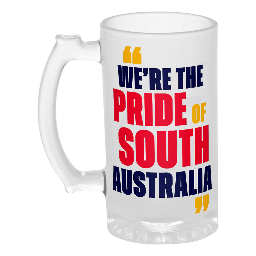 Adelaide Crows Frosted Stein 500ml - Image 2