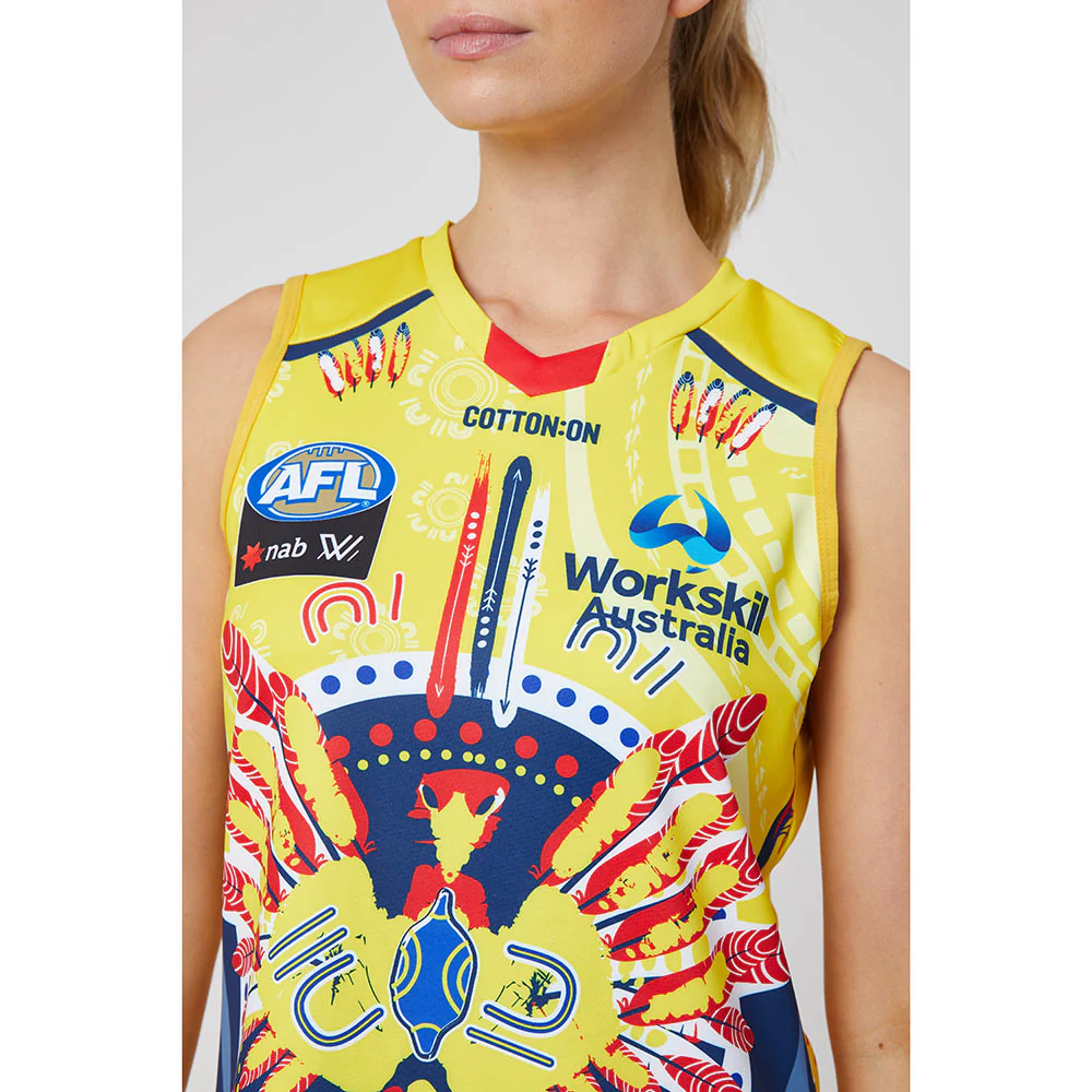 Adelaide Crows AFLW Season 7 Womens Indigenous Guernsey - Image 4