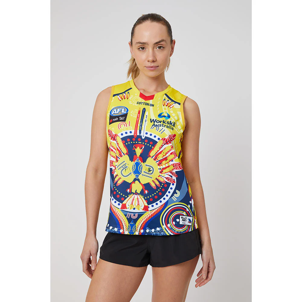 Adelaide Crows AFLW Season 7 Womens Indigenous Guernsey - Image 9