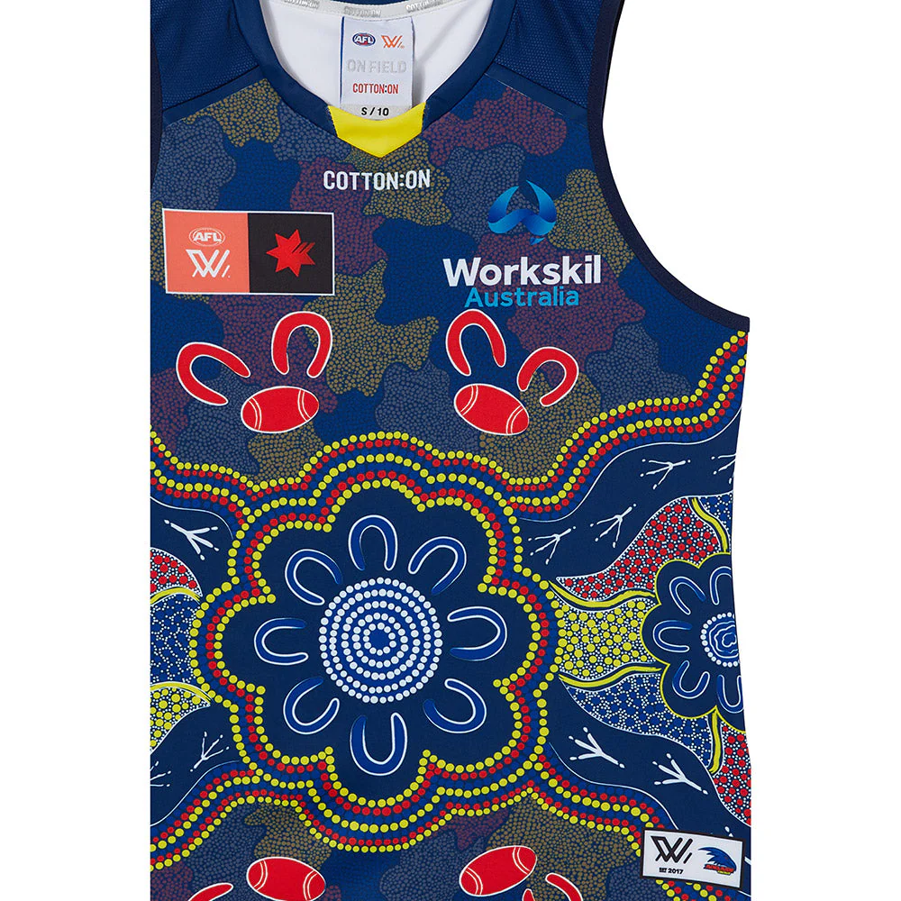 Adelaide Crows Season 8 AFLW Authentic Indigenous Guernsey - Image 7