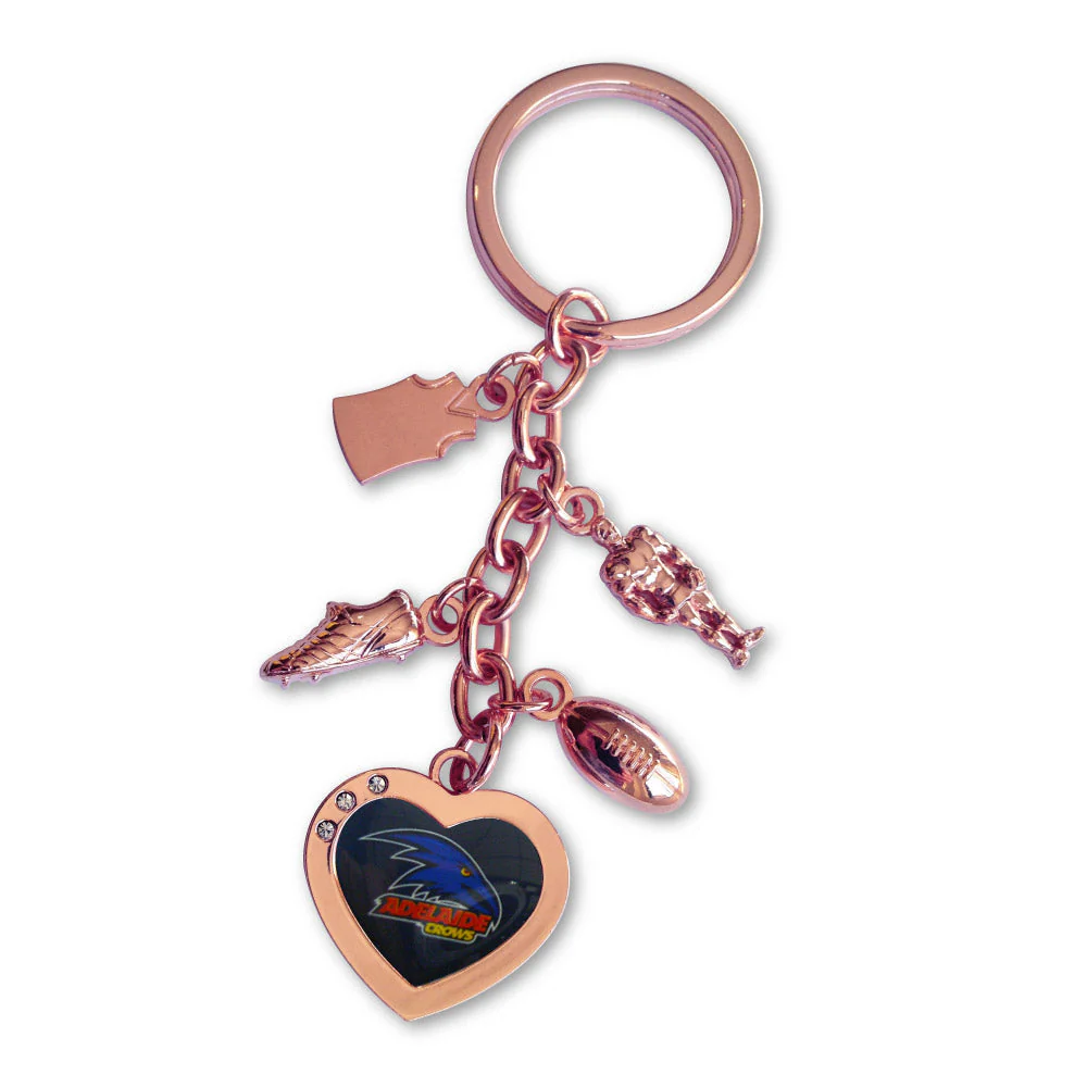 Adelaide Crows Charm Keyring - Image 2