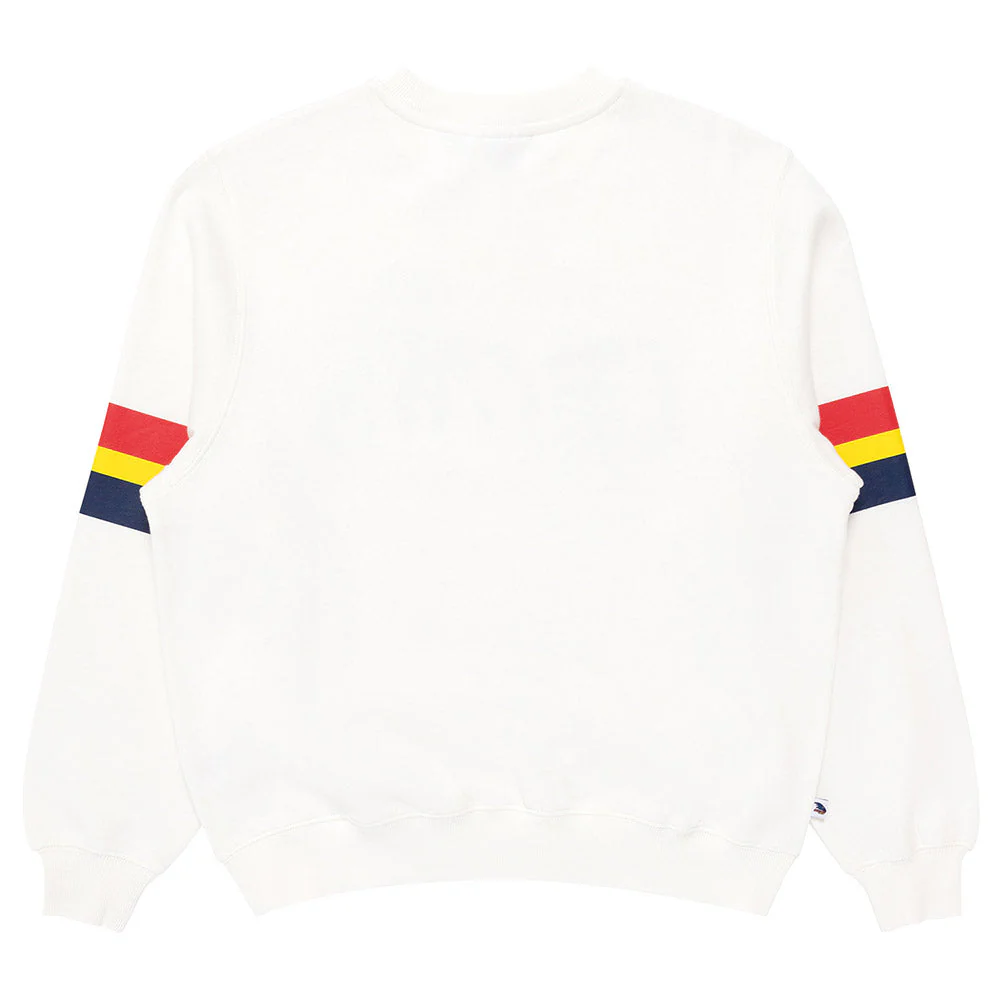 Adelaide Crows Womens Stripe Sleeve Crew - Image 6