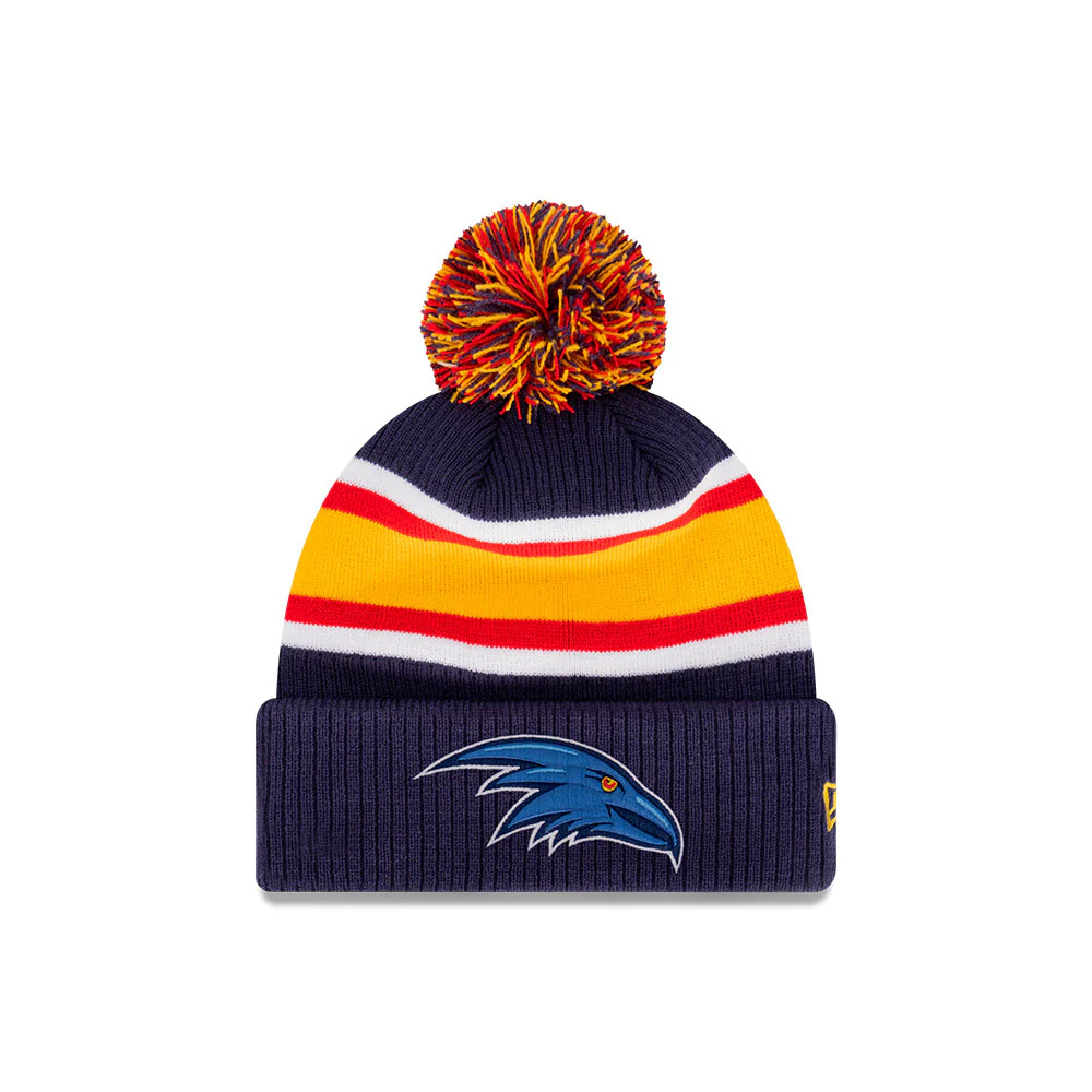 Adelaide Crows New Era Stripe Knitted Beanie