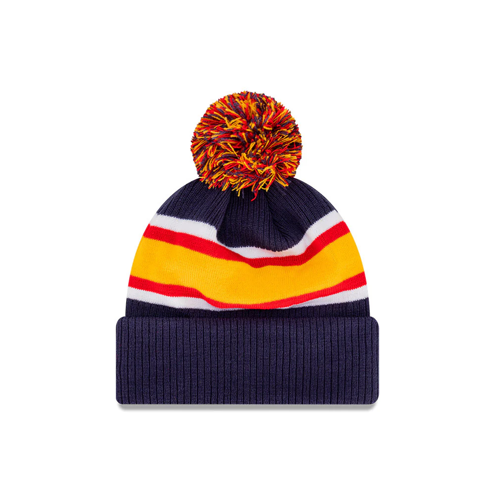 Adelaide Crows New Era Stripe Knitted Beanie - Image 2