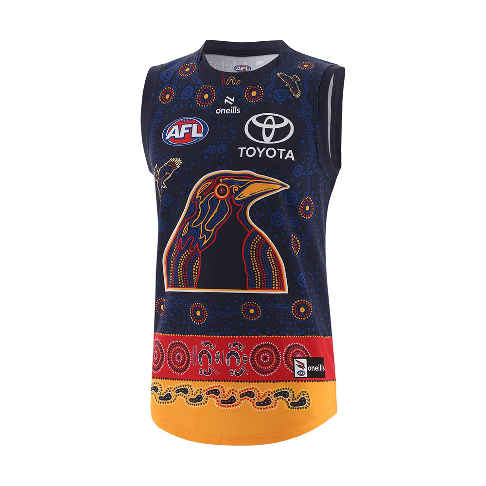 Adelaide Crows 2025 Authentic First Nations Youth Home Guernsey