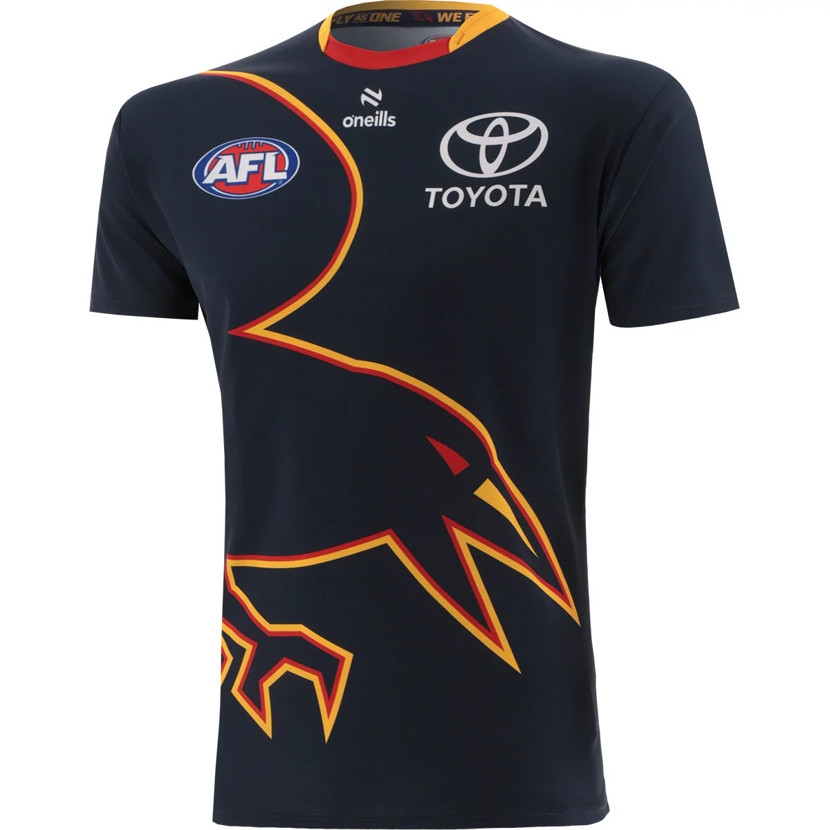Adelaide Crows 2024 Authentic Mens Run Out Tee