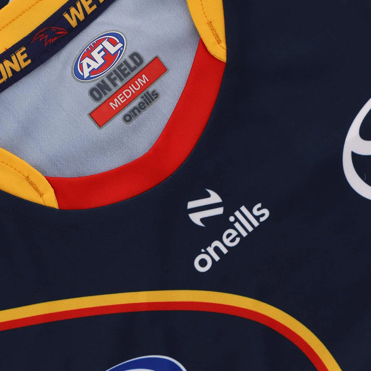 Adelaide Crows 2024 Authentic Mens Run Out Tee - Image 4