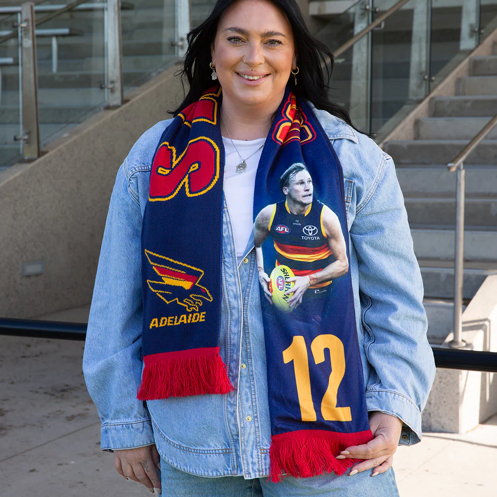 Adelaide Player Scarf - Jordan Dawson