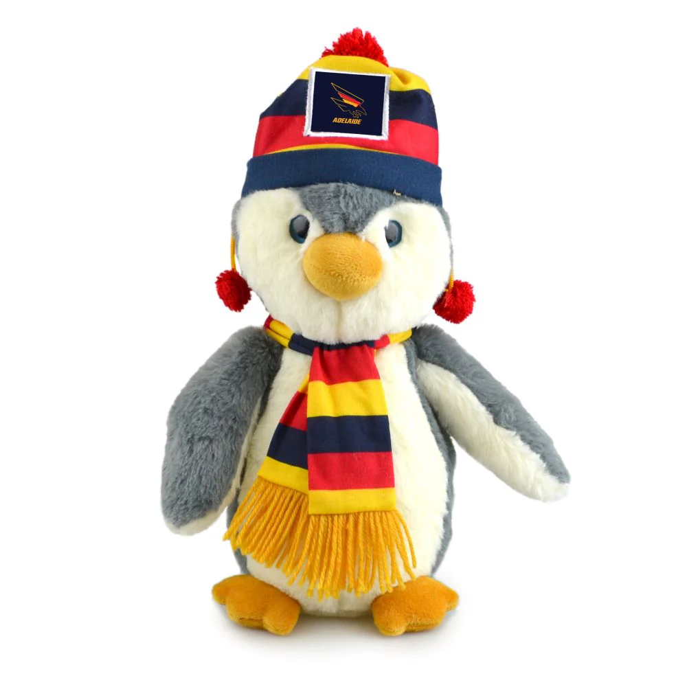 Adelaide Crows Plush Penguin