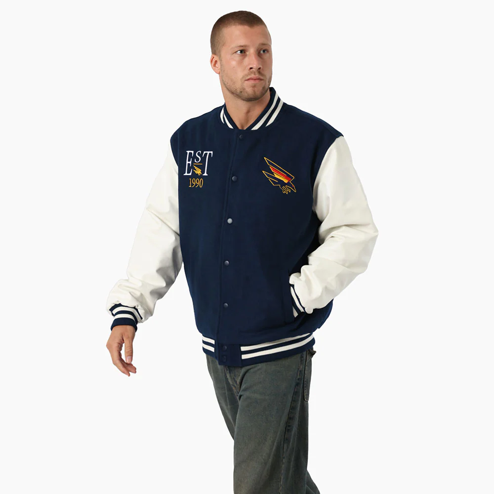 Adelaide Script Varsity Jacket - Image 3