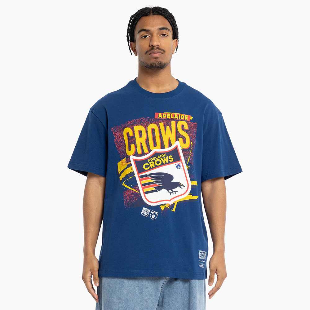 Adelaide Crows Mitchell & Ness Abstract Logo Tee