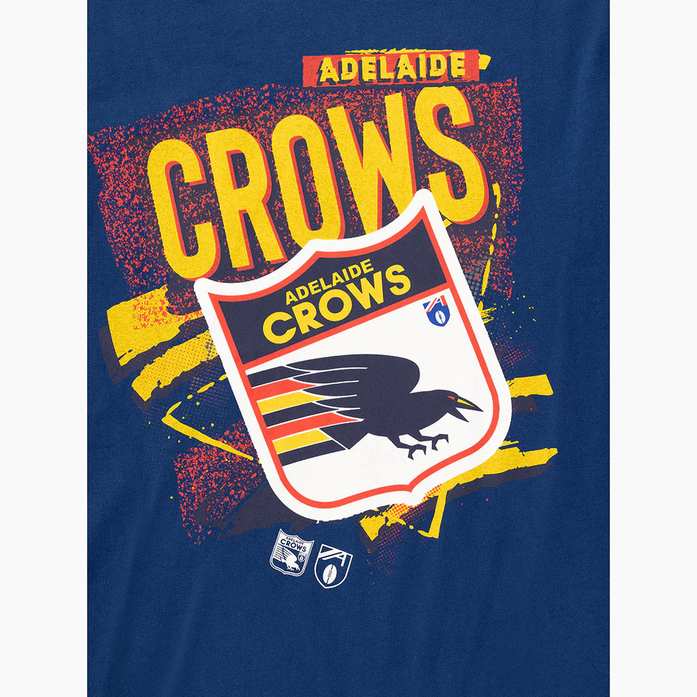 Adelaide Crows Mitchell & Ness Abstract Logo Tee - Image 3