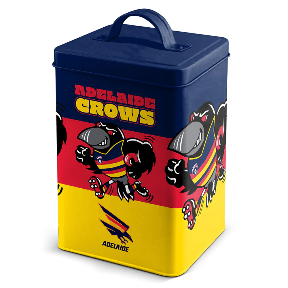 Adelaide Crows Retro Mascot Cookie Tin - Image 2