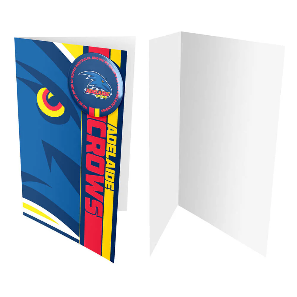 Adelaide Crows Badge Card