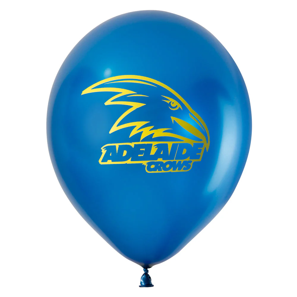 Adelaide Crows Balloons - 25 Pk - Image 2