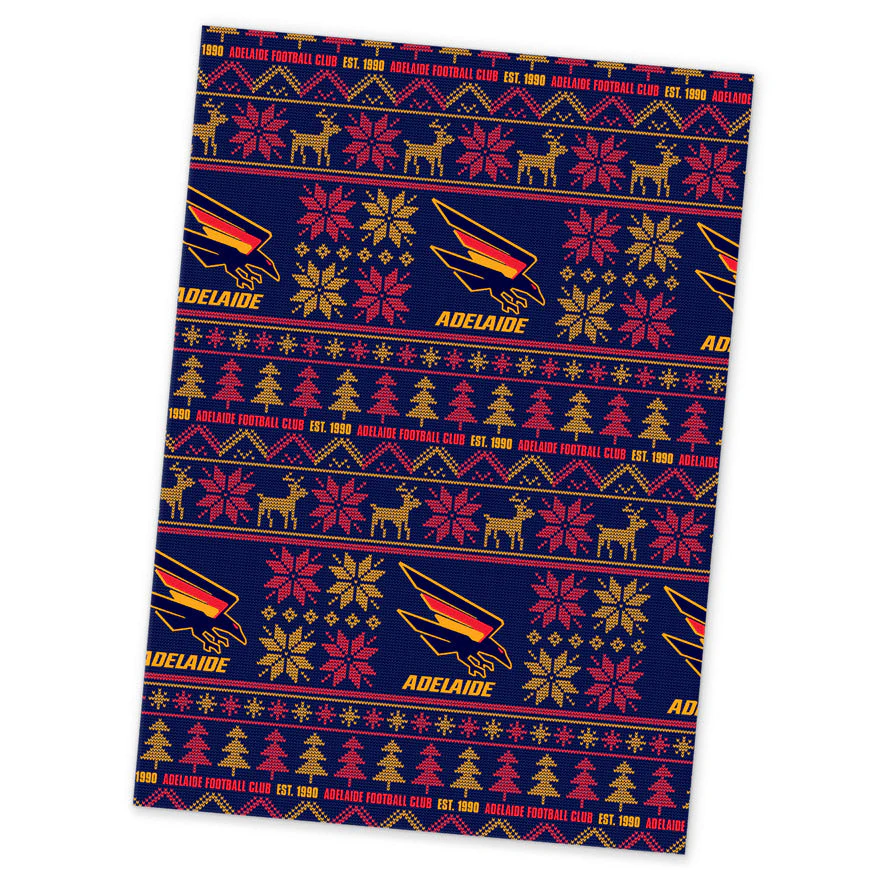 Adelaide Crows Christmas Wrapping Paper