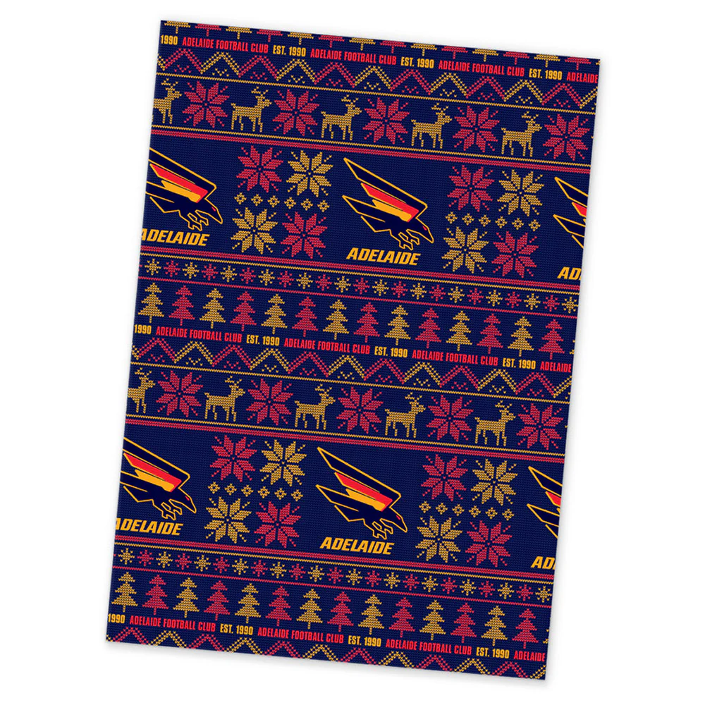 Adelaide Crows Christmas Wrapping Paper - Image 2