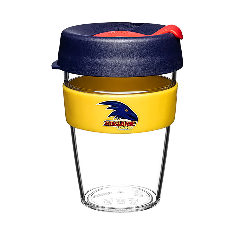 Adelaide Crows Clear Medium Keepcup