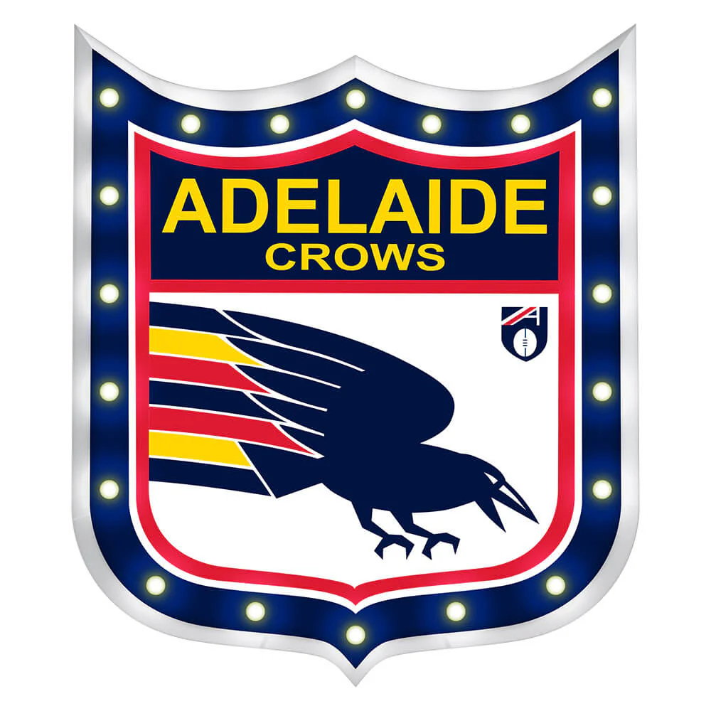 Adelaide Crows First 18 Light-Up Sign - Image 2