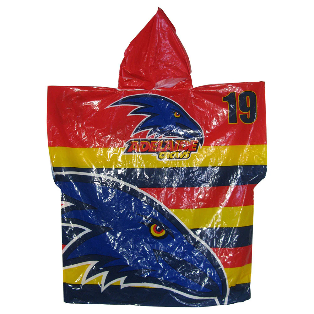 Adelaide Crows Full Print Poncho - Image 2