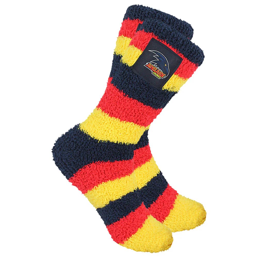 Adelaide Crows Ladies Bed Socks