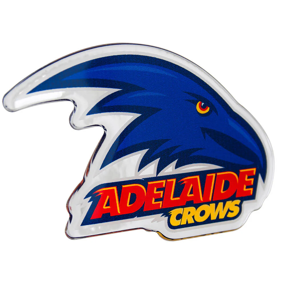 Adelaide Crows Lensed Chrome Decal