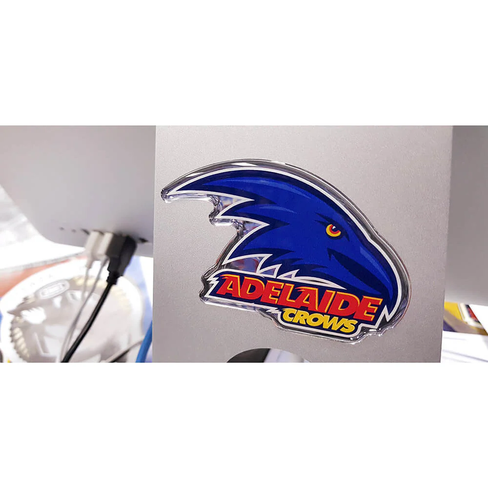 Adelaide Crows Lensed Chrome Decal - Image 2