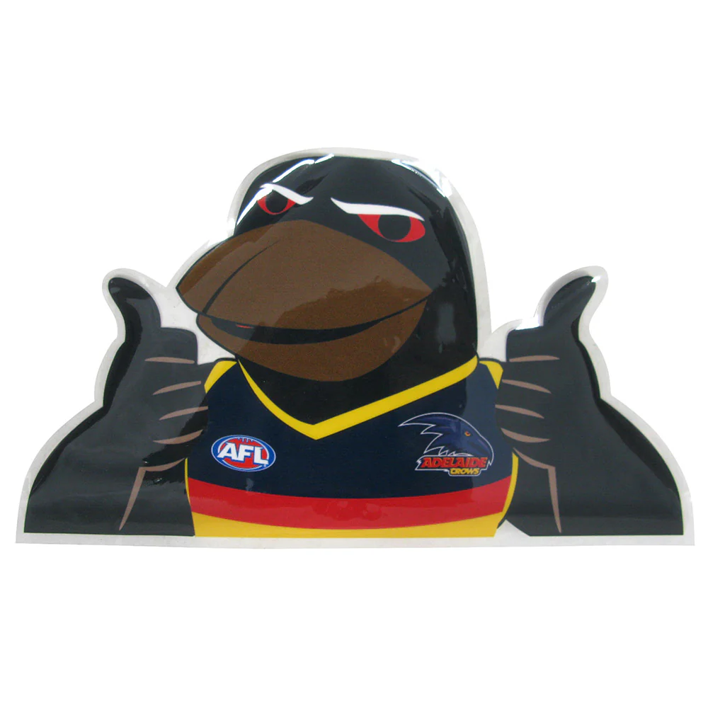 Adelaide Crows Mascot Car Decal
