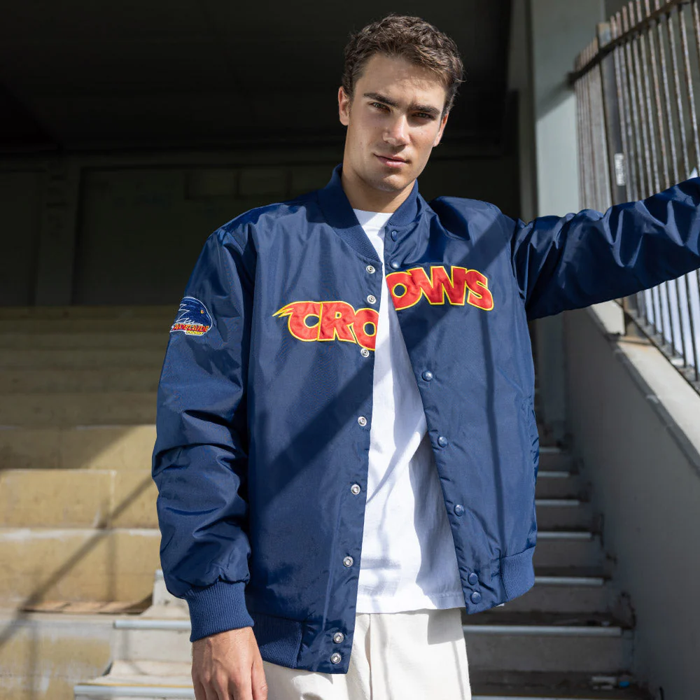 Adelaide Crows Mens Bomber Jacket - Image 8