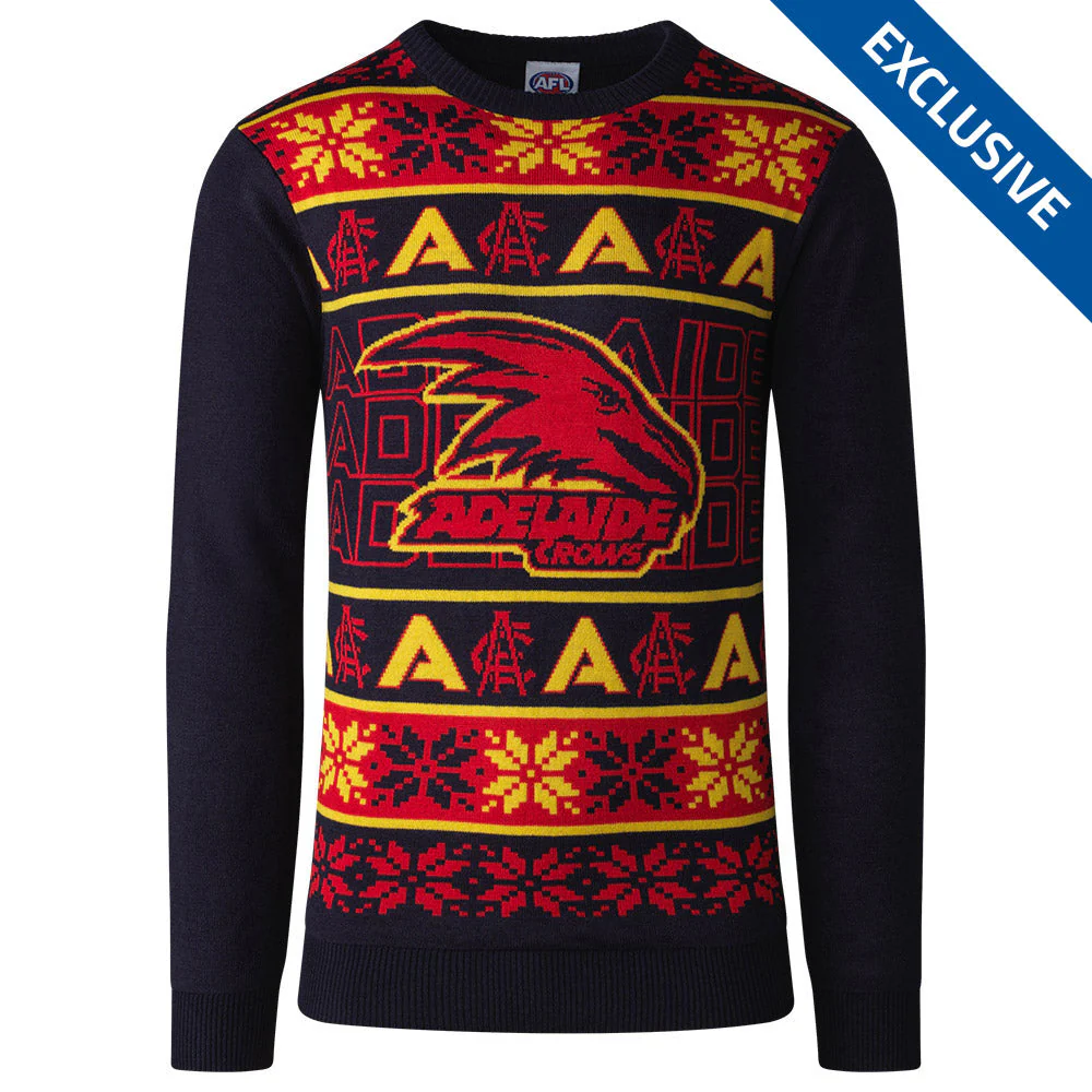 Adelaide Crows Mens Ugly Christmas Sweater - Image 3