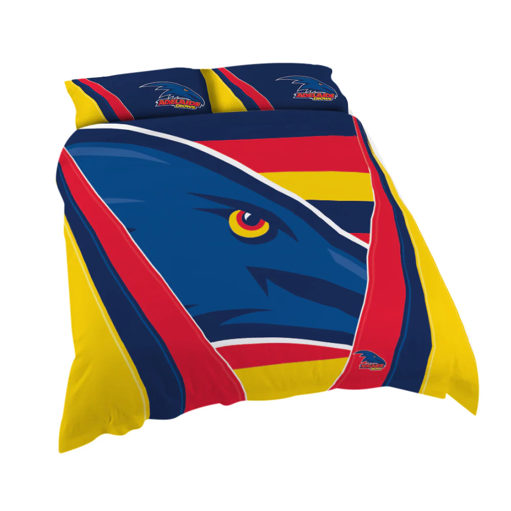 Adelaide Crows Queen Quilt Cover Set