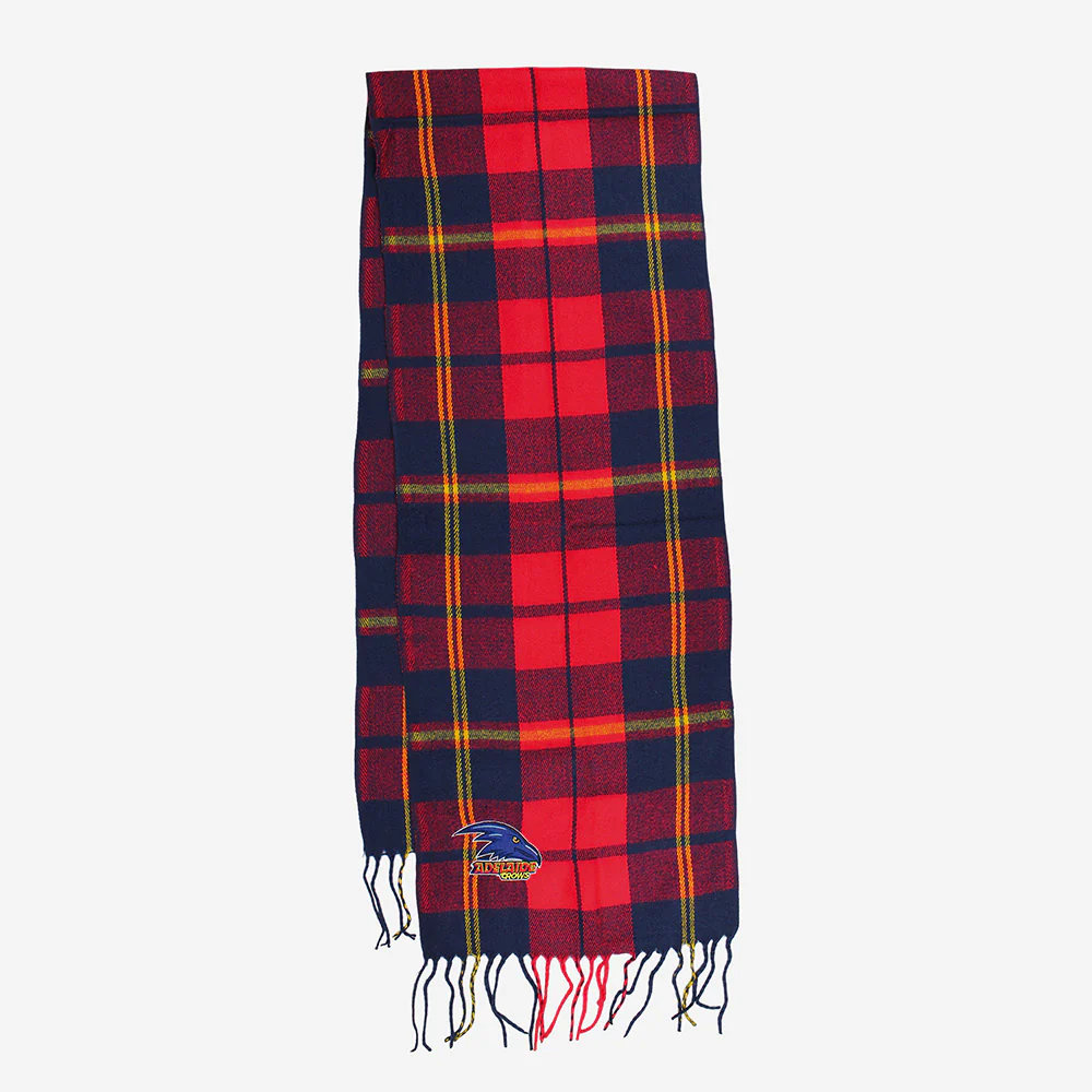 Adelaide Crows Tartan Scarf - Image 2