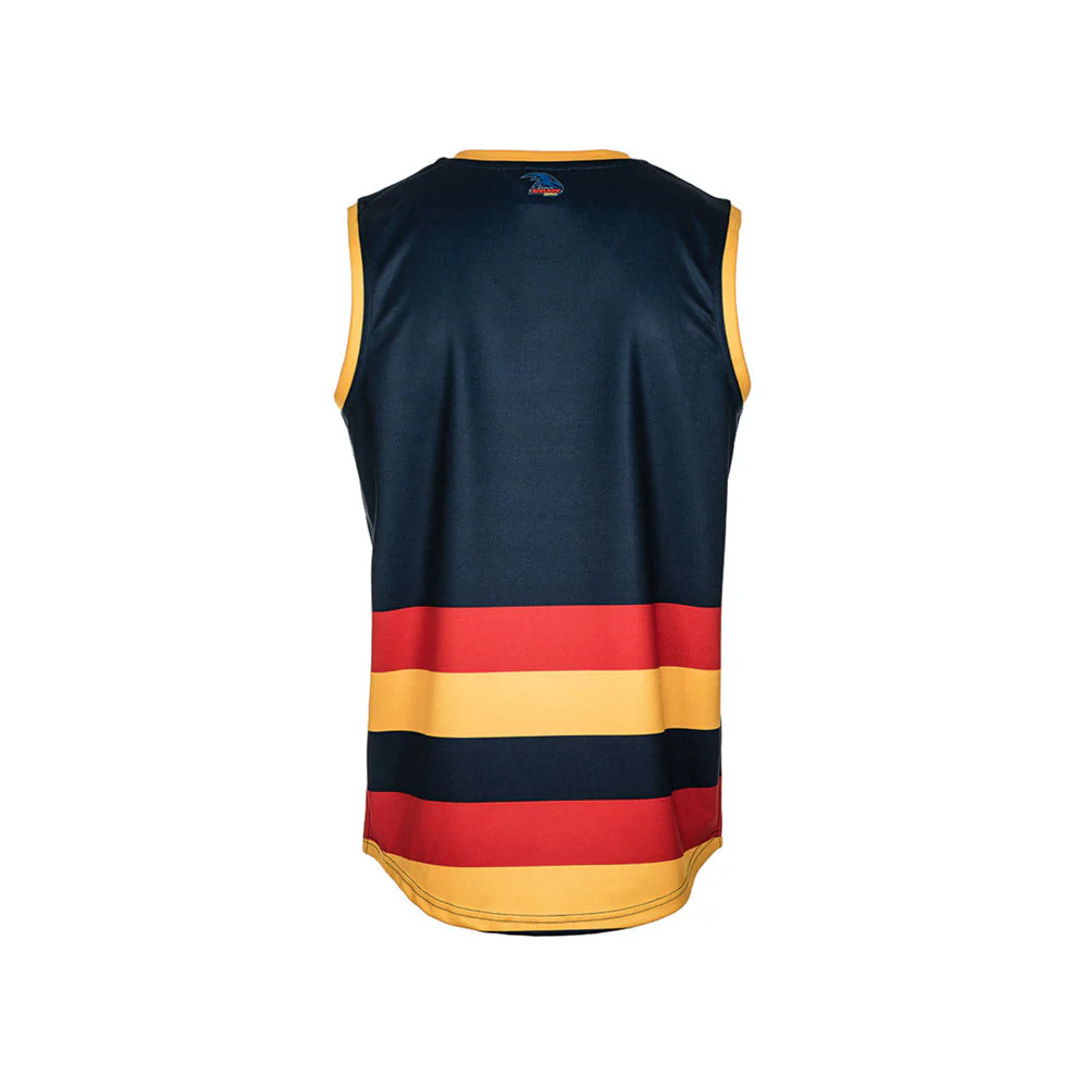Adelaide Crows Toddler Sleeveless Replica Guernsey - Image 5