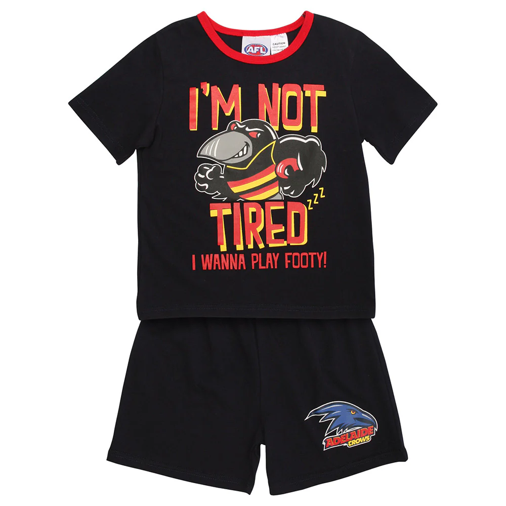 Adelaide Crows Toddlers Pyjama Set