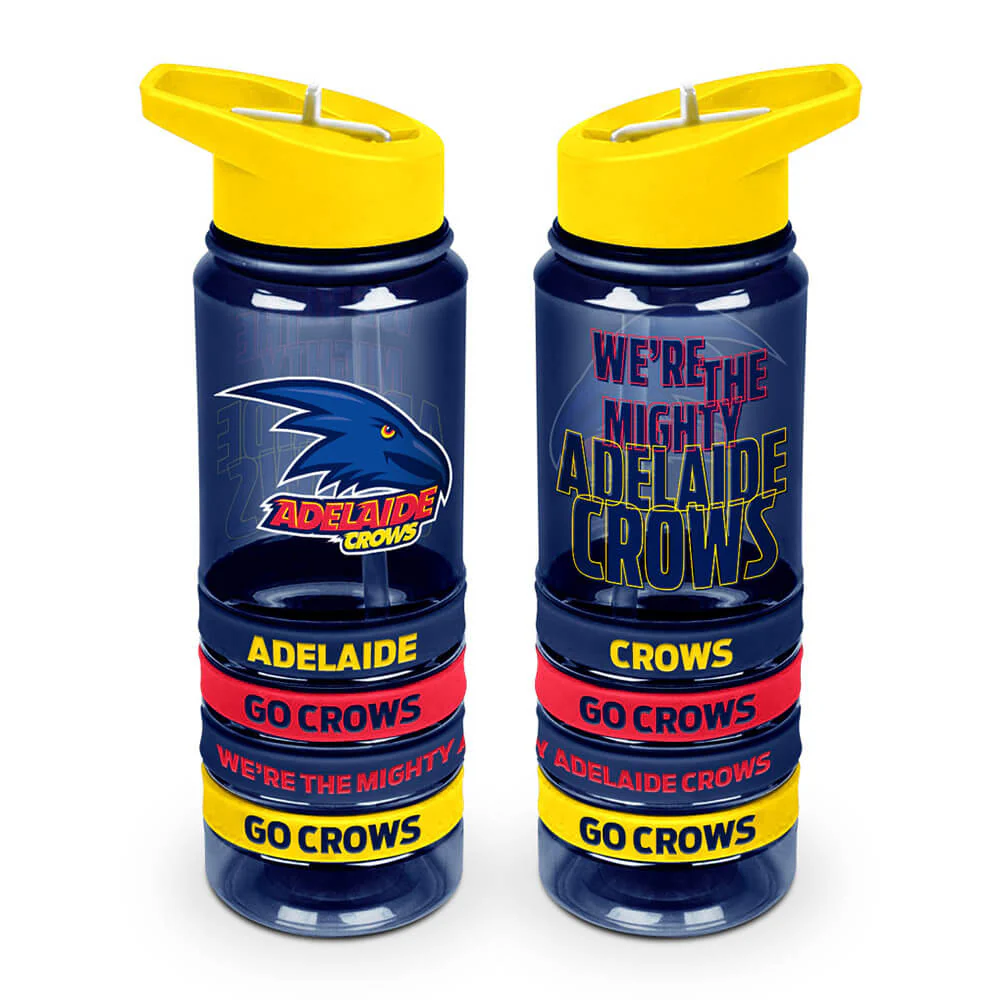 Adelaide Crows Tritan Bottle And Bands