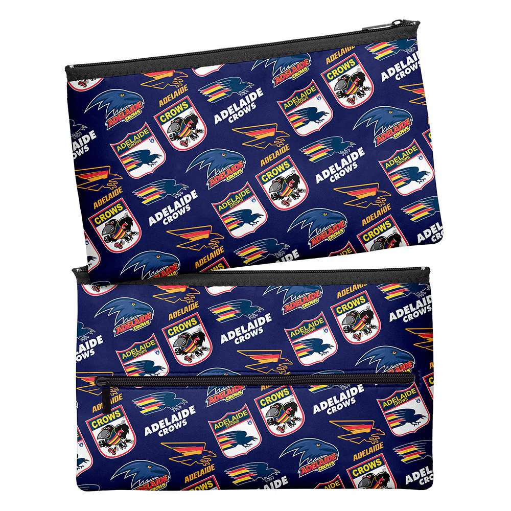 Adelaide Crows Retro Large Pencil Case