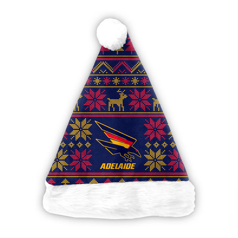 Adelaide Crows Christmas Santa Hat