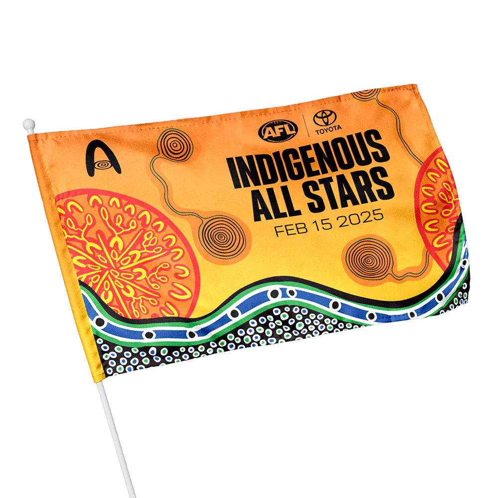 AFL 2025 Indigenous All Stars Mini Flag