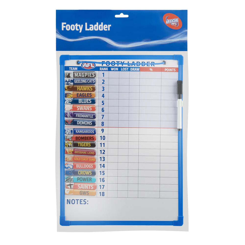 AFL Magnetic Footy Ladder - Image 2