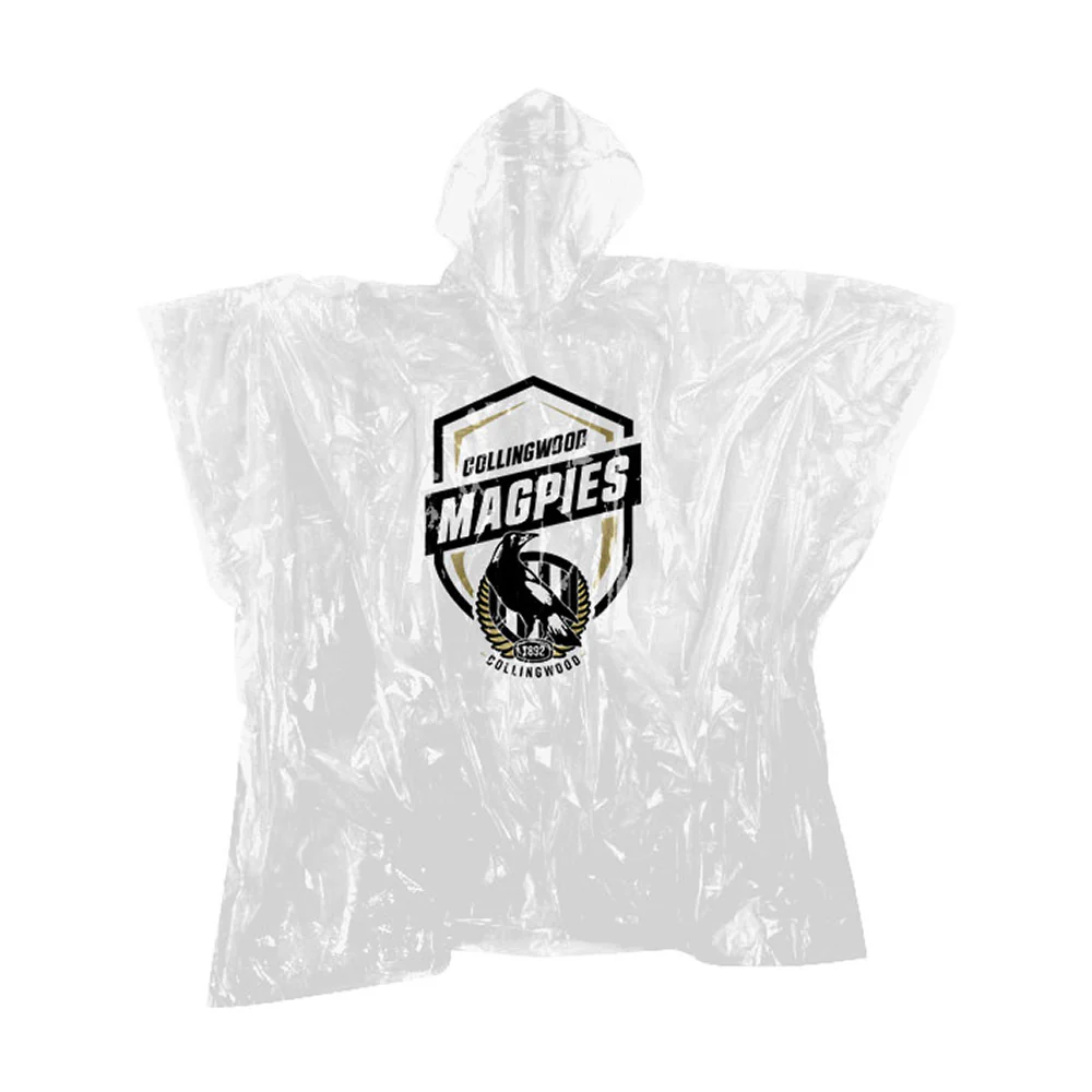 AFL Poncho Raincoat - Collingwood - Image 2